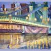 Hammersmith Bridge, Illuminated (poster)