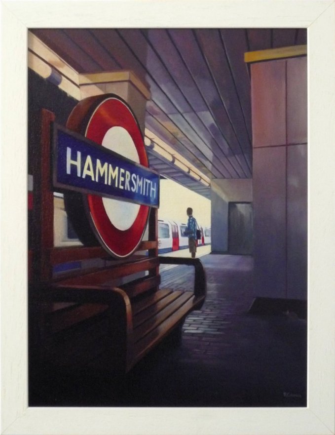 Hammersmith (original painting, framed)