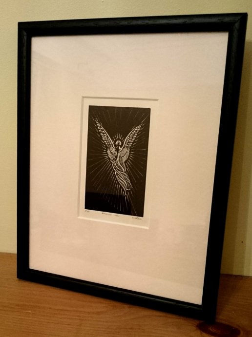 Angelus Luci (framed)