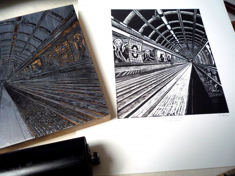 View Subterranea 8: Bethnal Green (original print)