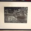 Hammersmith Bridge By Night (framed)