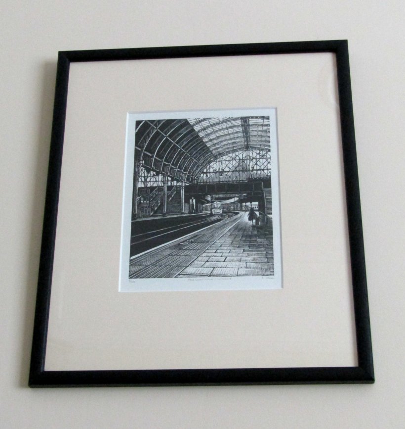 Paddington Station: Platform 8 (framed)