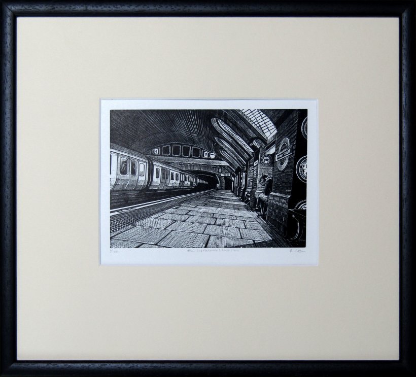 View Subterranea: Baker Street (framed)