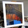 Albert Dock (original oil painting, framed)