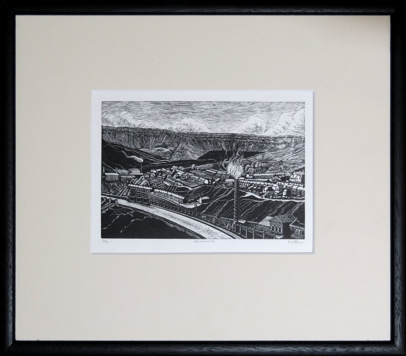 Old Cwmparc (framed)