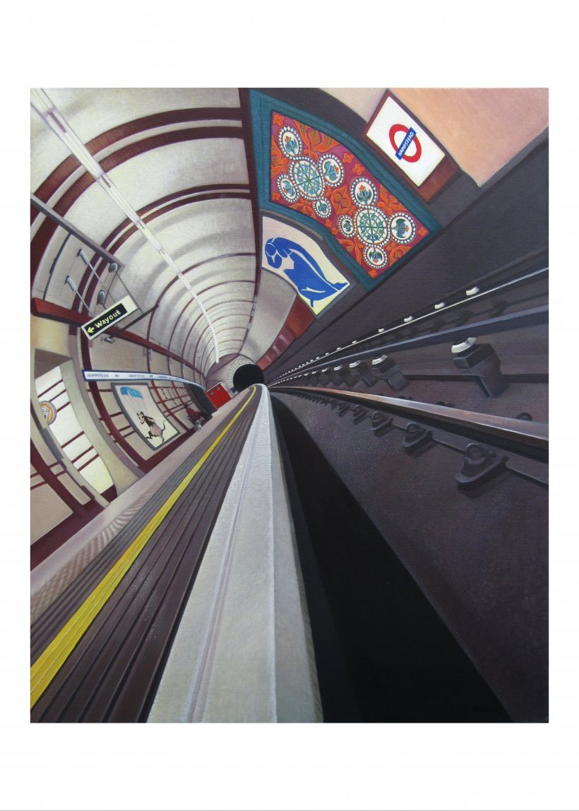 Hampstead Station (giclee print)